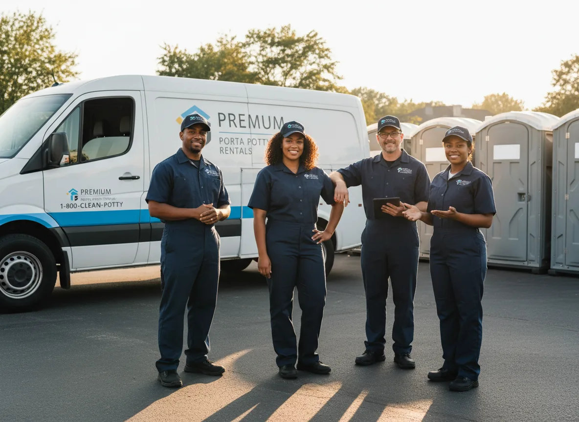 VIP Portable Toilets company in Mesick, MI